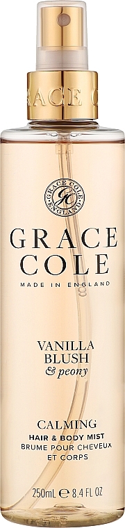 Mgiełka do ciała Kwitnąca wanilia i piwonia - Grace Cole Vanilla Blush & Peony Body Mist — Zdjęcie N1