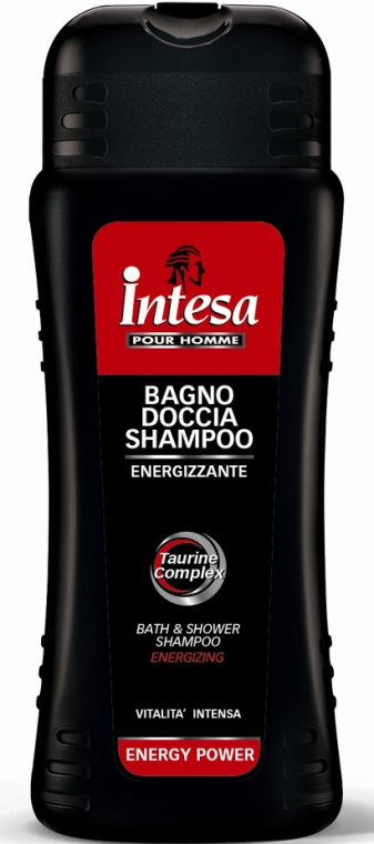 Energizujący szampon i żel pod prysznic dla mężczyzn - Intesa Bath & Shower Shampoo Energy Power — Zdjęcie N1