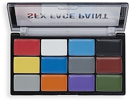 Paleta farb do twarzy - Makeup Revolution Creator SFX Face Paint Palette — Zdjęcie N3