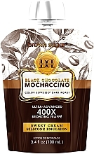 Krem brązujący z ekstraktem z palonych ziaren kawy, ciemnym karmelem i bitą śmietaną - Tan Incorporated Brown Sugar 400x Black Chocolate Mochaccino (doypack) — Zdjęcie N1