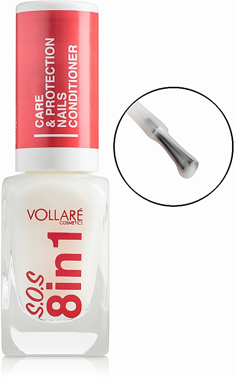 Odżywka do paznokci - Vollare Cosmetics SOS 8in1 — Zdjęcie N3