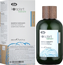 Szampon przeciwłupieżowy - Lisap Keraplant Nature Purifying shampoo — Zdjęcie N2