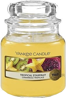 Świeca zapachowa w słoiku - Yankee Candle Tropical Starfruit