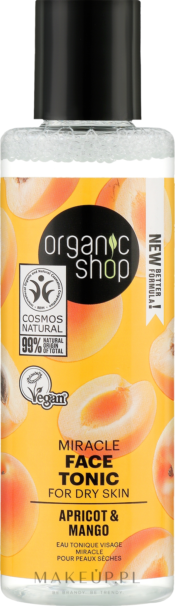 Tonik do twarzy Morela i Mango - Organic Shop Face Tonic — Zdjęcie 150 ml