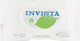 Kup Antybakteryjne chusteczki nawilżane, 48 szt. - Invista Biodegradable Antibacterial