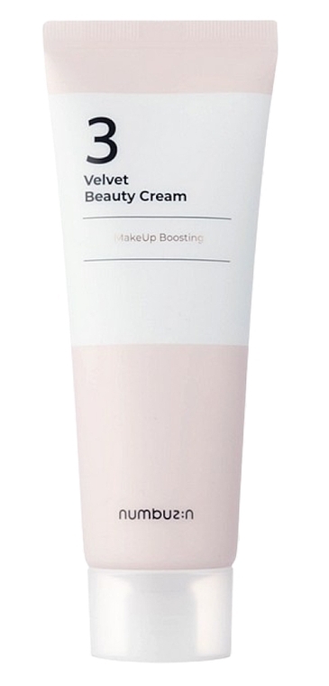 Nawilżający krem pod makijaż - Numbuzin No.3 Velvet Beauty Cream — Zdjęcie N1