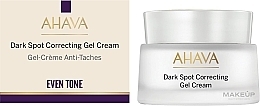 Żel-krem korygujący plamy starcze - Ahava Dark Spot Correcting Gel Cream — Zdjęcie N1