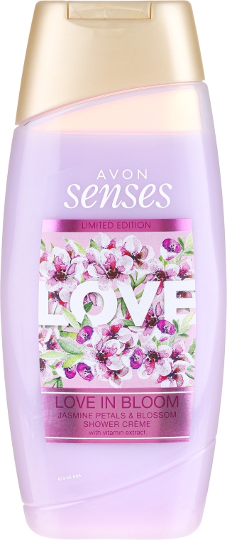 Krem pod prysznic Jaśmin i białe kwiaty - Avon Senses Love In Bloom Shower Cream