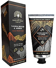 Kup Krem do rąk Drzewo sandałowe i bursztyn - The English Soap Company Radiant Collection Sandalwood & Amber Hand Cream