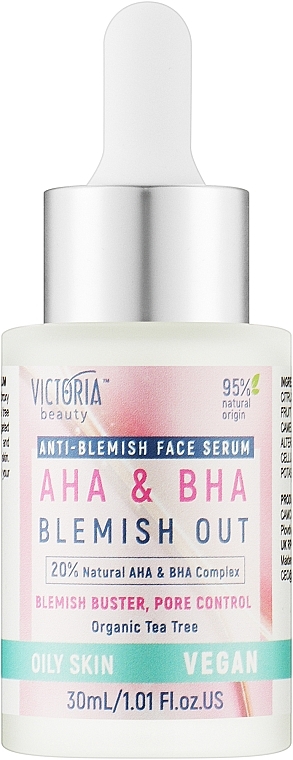 Serum do twarzy - Victoria Beauty AHA & BHA Blemish Out — Zdjęcie N1