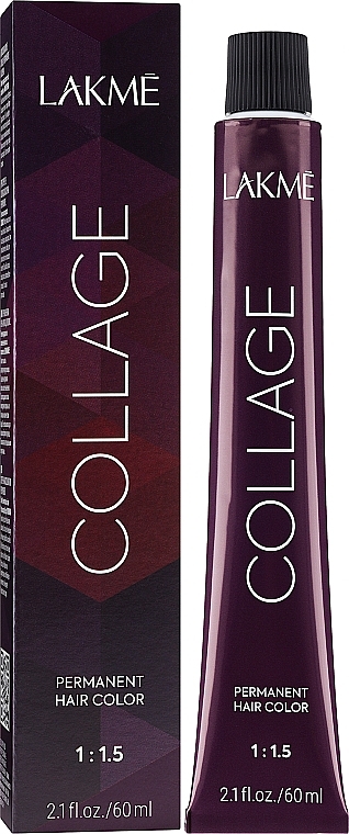 PRZECENA! Trwała farba do włosów w kremie - Lakmé Collage Creme Hair Color * — Zdjęcie N1