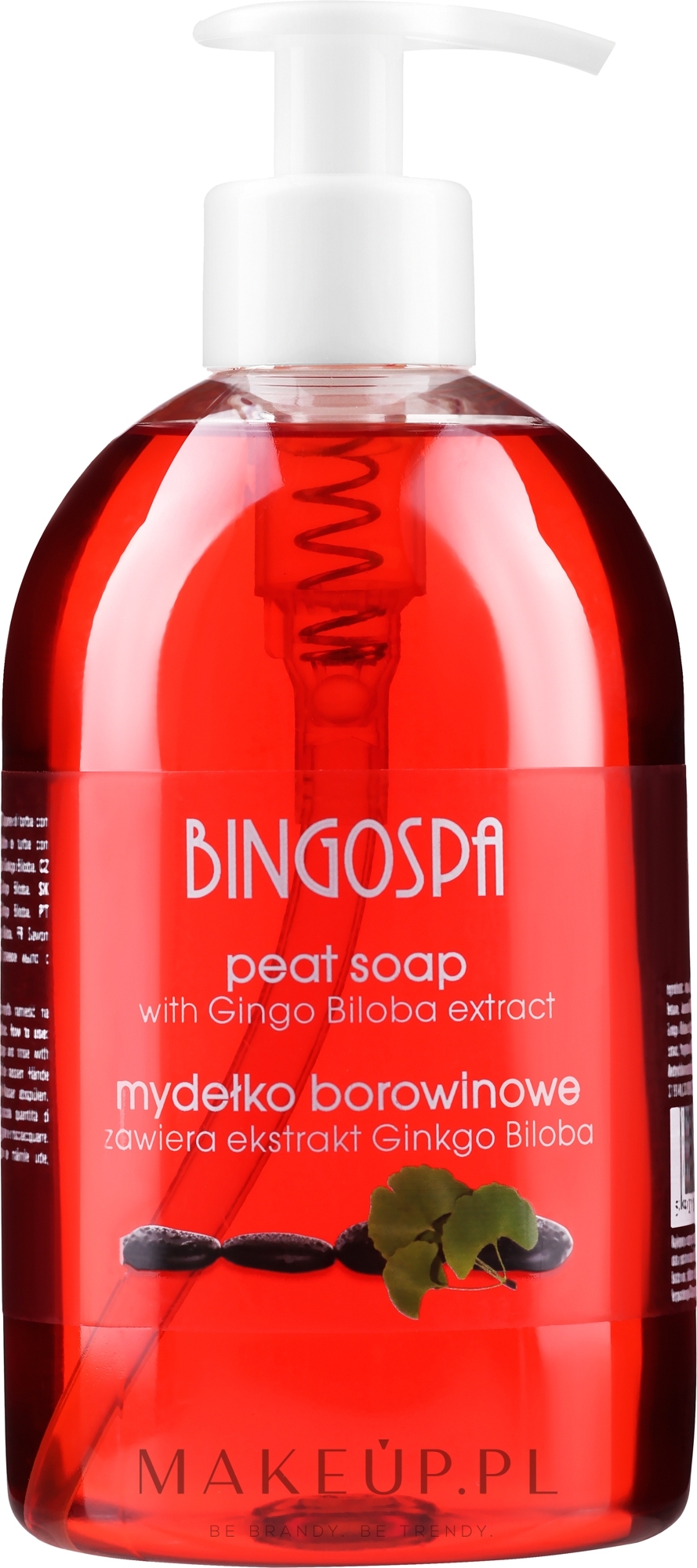 Mydełko borowinowe z ekstraktem z Ginkgo biloba - BingoSpa Mud Soap — Zdjęcie 500 ml