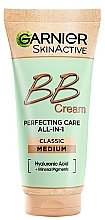 Kup Krem BB do twarzy - Garnier Skin Active BB Cream Perfecting Care All-In-1 Classic