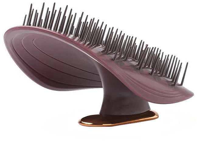 Szczotka do włosów, burgundowa - Manta Healthy Hair Brush Burgundy — Zdjęcie N2