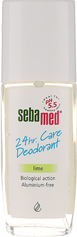 Perfumowany dezodorant z atomizerem - Sebamed Lime 24H Classic Deodorant Spray — Zdjęcie N1
