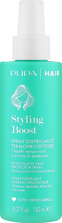 Termoochronny lakier do włosów ułatwiający rozczesywanie - Pupa Styling Boost Detangling Heat Protector Spray — Zdjęcie N1