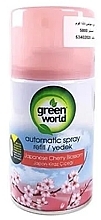 Japoński odświeżacz powietrza z wiśnią - Green World Automatic Spray Refill (uzupełnienie) — Zdjęcie N1