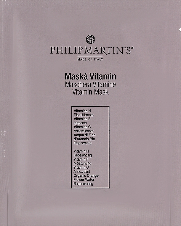 Maseczka do twarzy Witamina - Philip Martin's Vitamin Mask — Zdjęcie N2