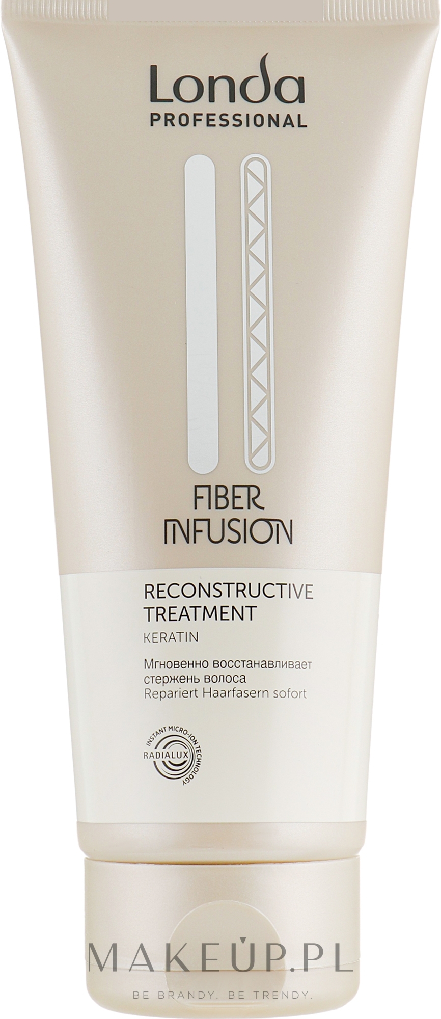 Regenerująca maska do włosów - Londa Professional Fiber Infusion In-Salon Reconstructive Treatment — Zdjęcie 200 ml