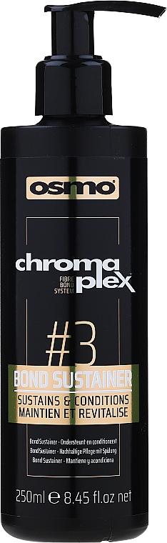 Nabłyszczająca odżywka do włosów - Osmo Chromaplex Bond Sustainer 3 — Zdjęcie N1