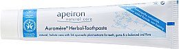Homeopatyczna pasta do zębów - Apeiron Herbal Toothpaste Homeopathic — Zdjęcie N2