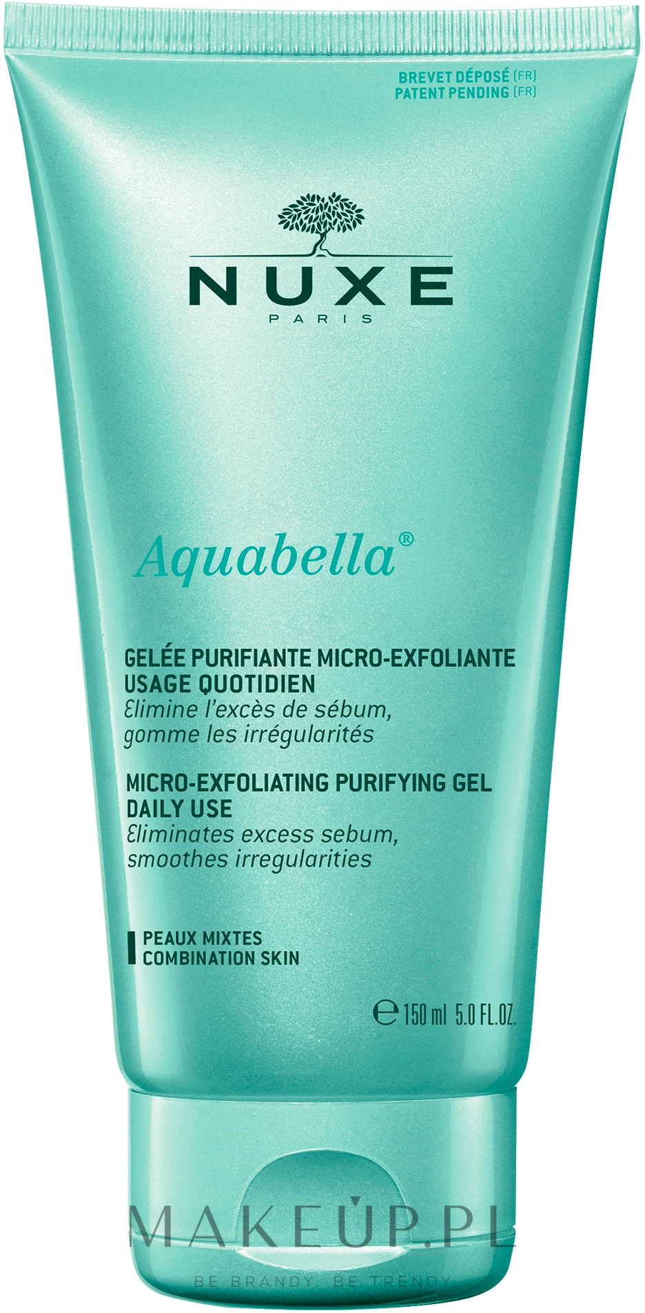 Oczyszczający żel do twarzy - Nuxe Aquabella Micro-Exfoliating Purifying Gel — Zdjęcie 150 ml