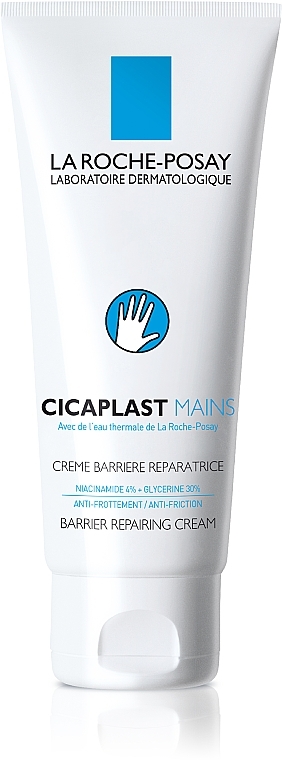 Regenerujący krem do rąk odbudowujący barierę ochronną skóry - La Roche-Posay Cicaplast Mains