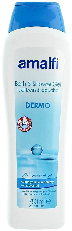 Żel pod prysznic i do kąpieli Ochrona skóry - Amalfi Skin Protection Shower Gel  — Zdjęcie N1