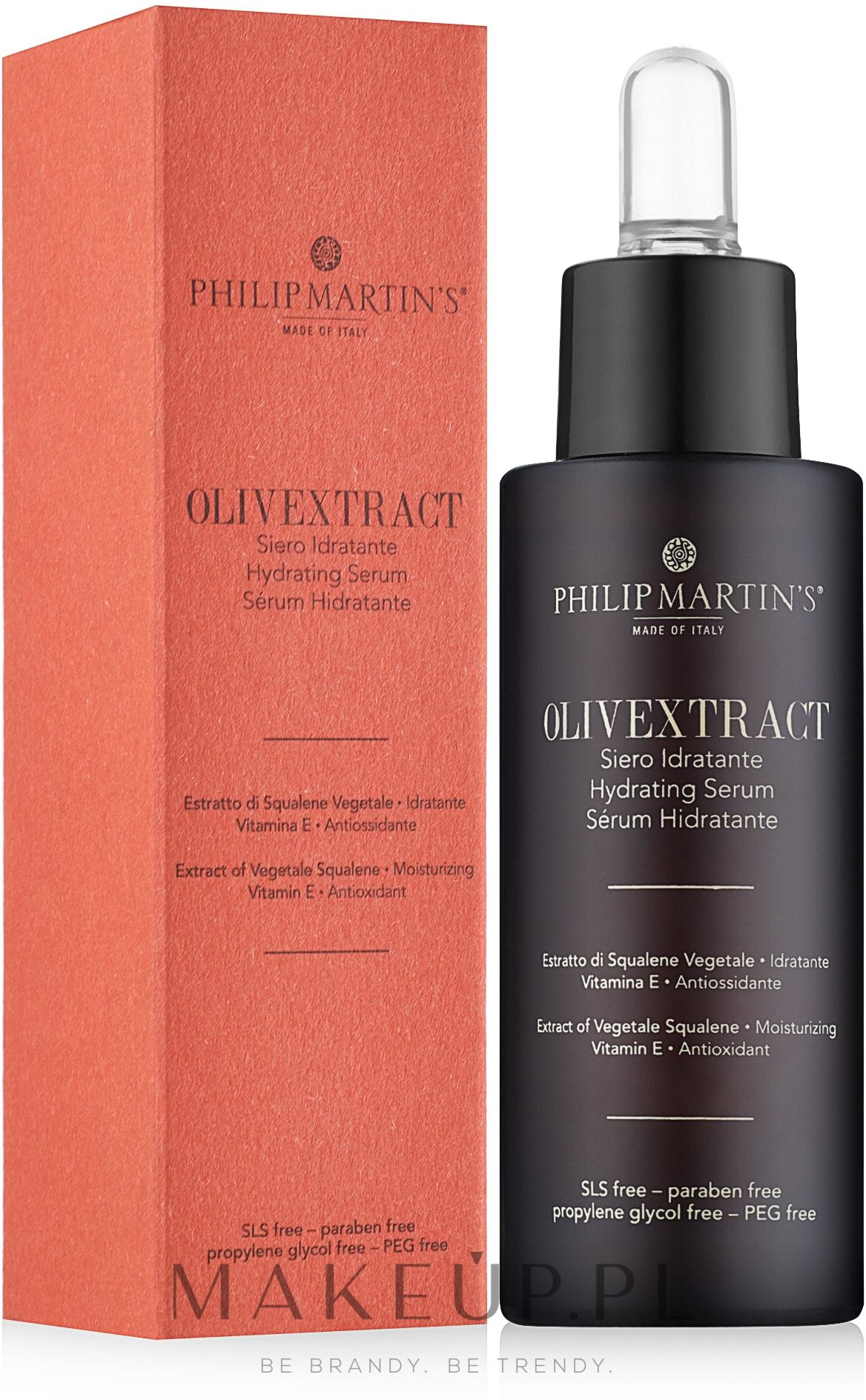 Nawilżające serum do twarzy - Philip Martin's Olivextract Hydrating Serum — Zdjęcie 30 ml
