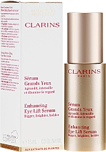 Serum rozświetlające pod oczy - Clarins Enhancing Eye Lift Serum — Zdjęcie N1