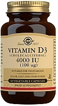 Suplement diety Witamina D3, 4000 IU - Solgar Vitamin D3 4000 IU — Zdjęcie N1