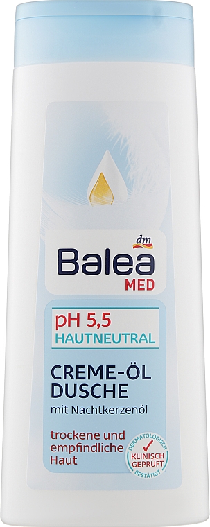 Kremowy żel pod prysznic do skóry suchej i wrażliwej - Balea Creme-Ol Dusche pH 5.5 Hautneutral — Zdjęcie N1