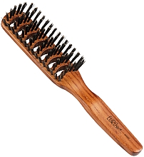 Kup Drewniana szczotka do włosów 00352, z naturalnym włosiem - Eurostil