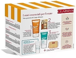 Zestaw, 5 produktów - Clarins Sun Face Expert — Zdjęcie N3