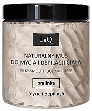 Kup Naturalny mus do mycia i depilacji ciała Pralina - LaQ Silky-Smooth Body Mousse