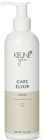 Eliksir dla promiennych i lśniących włosów - Keune You Shine Care Elixir  — Zdjęcie N1