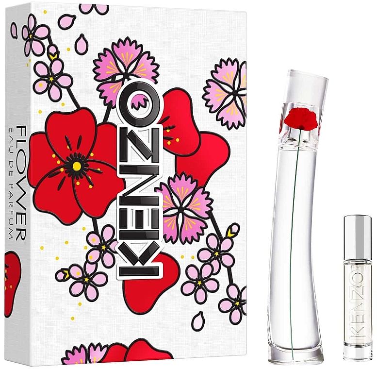 Kenzo Flower by Kenzo - Zestaw (edp 50 ml + edp 10 ml) — Zdjęcie N1