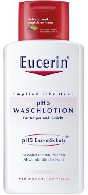 Krem pod prysznic do skóry suchej i wrażliwej - Eucerin pH 5 Wash Lotion — Zdjęcie N1