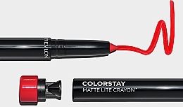 Pomadka do ust w kredce - Revlon ColorStay Matte Lite Crayon Lipstick — Zdjęcie N4