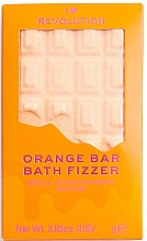 Musująca kula do kąpieli - I Heart Revolution Chocolate Bar Bath Fizzer "Orange" — Zdjęcie N1