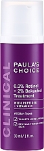 Kup Serum przeciwstarzeniowe z retinolem i bakuchiolem - Paula's Choice Clinical 0.3% Retinol + 2% Bakuchiol Treatment
