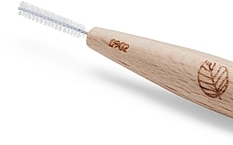 Szczoteczki międzyzębowe 0,5 mm - Georganics Beechwood Interdental 6 Brushes ISO 2 (0.5mm) — Zdjęcie N4