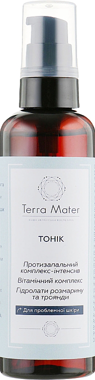 Tonik do skóry problematycznej - Terra Mater Facial Skin Tonic — Zdjęcie N1