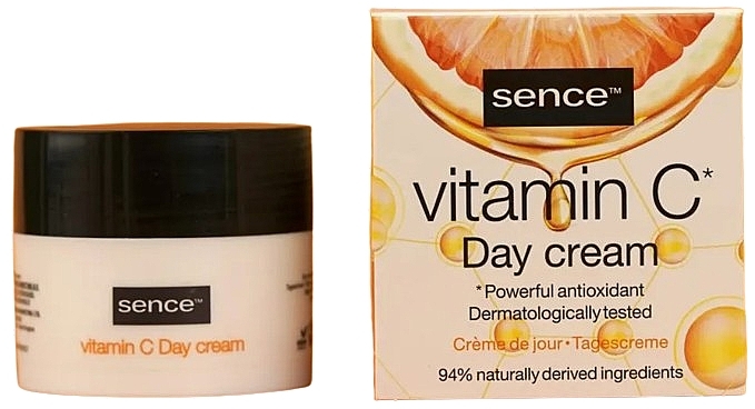 Krem na dzień z witaminą C - Sence Vitamin C Day Cream — Zdjęcie N1