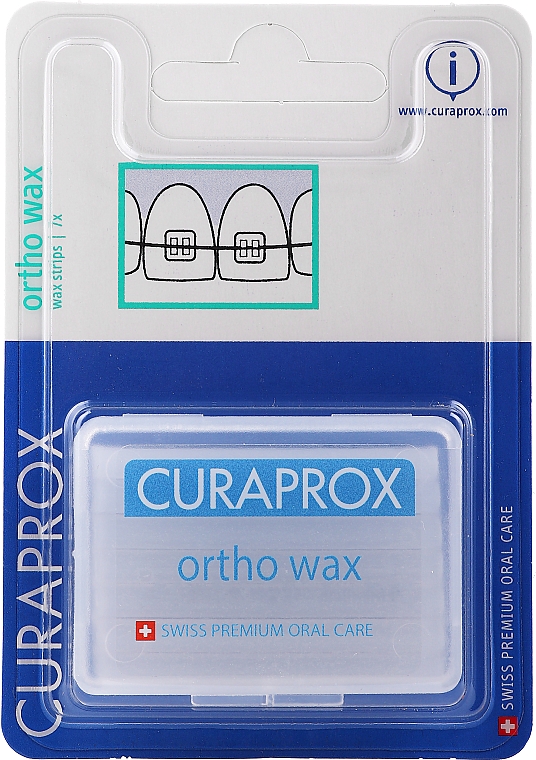 Wosk ortodontyczny - Curaprox Ortho Wax Wosk
