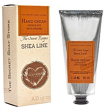 Krem do rąk z masłem shea Czekolada i pomarańcza - Soap&Friends Shea Line Hand Cream Chocolate With Orange — Zdjęcie N1