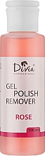 Żelowy zmywacz do paznokci z ekstraktem z róży - Divia Gel Nail Remover — Zdjęcie N1