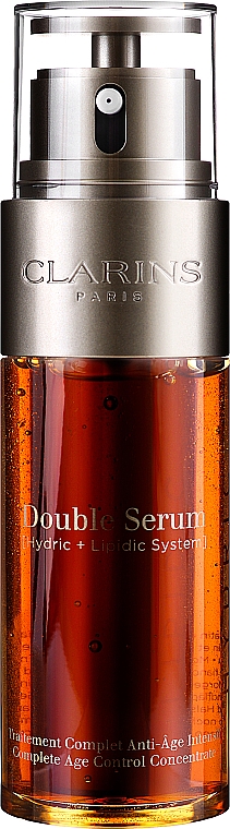 Zestaw - Clarins Double Serum & Extra-Firming Set (serum 30 ml + cr 15 ml + cr 15 ml + bag) — Zdjęcie N3
