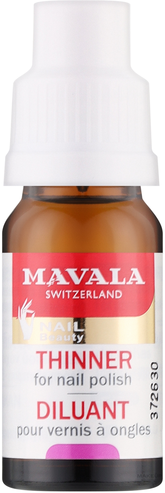 Rozcieńczacz lakieru do paznokci - Mavala Thinner for Nail Polish — Zdjęcie 10 ml