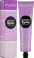 Toner do włosów na bazie kwasu, bez amoniaku - Matrix SoColor Sync Pre-Bonded Acidic Toner Translucent — Zdjęcie N1